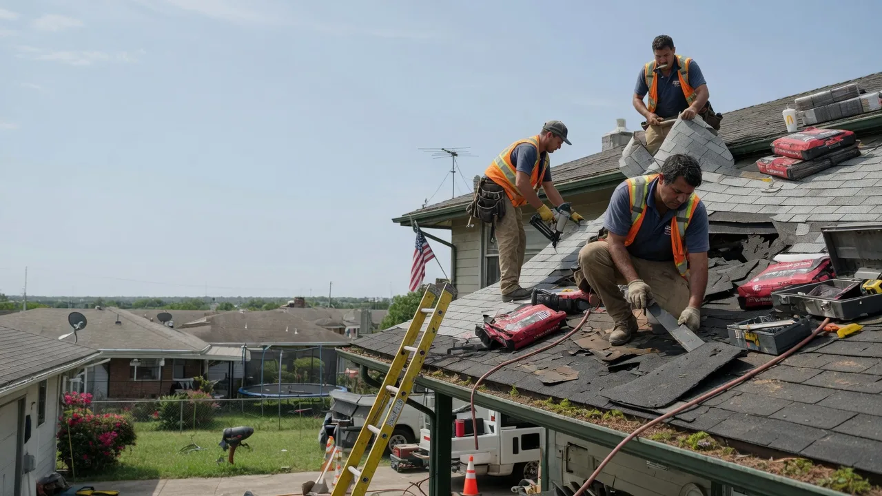 Roof Repair in The Rock, GA near me